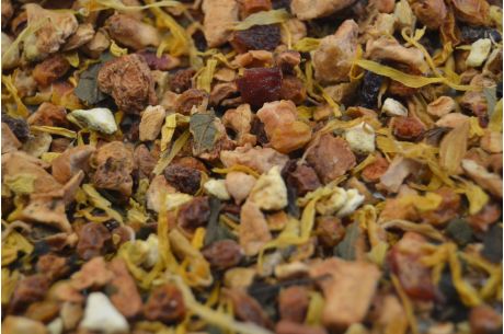 Sonnenblume - Sanddorn